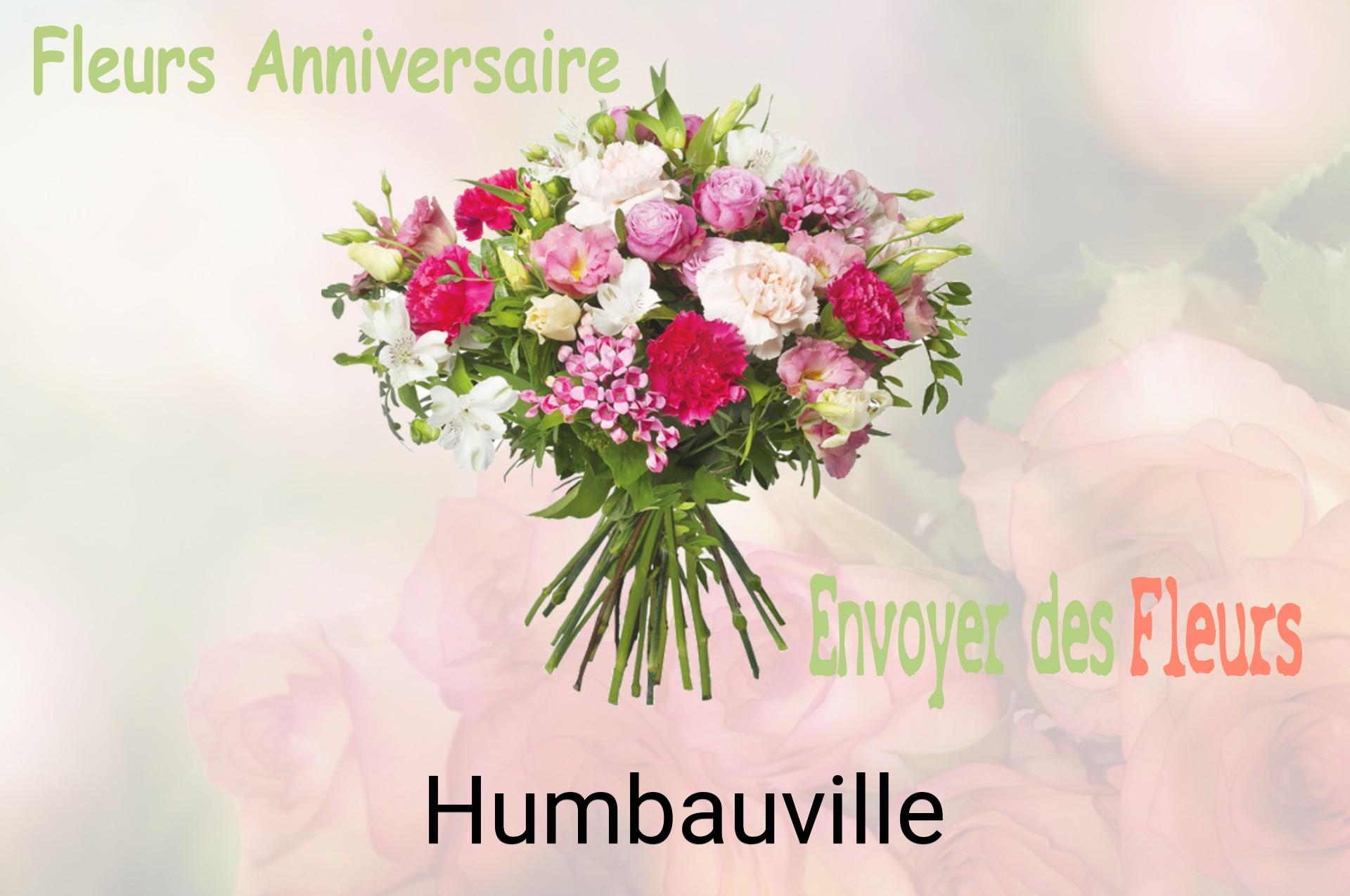 Bouquet de fleurs d’anniversaire livré à Humbauville